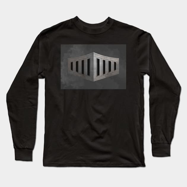 A Knight's Helm Mask Long Sleeve T-Shirt by FlutesLoot